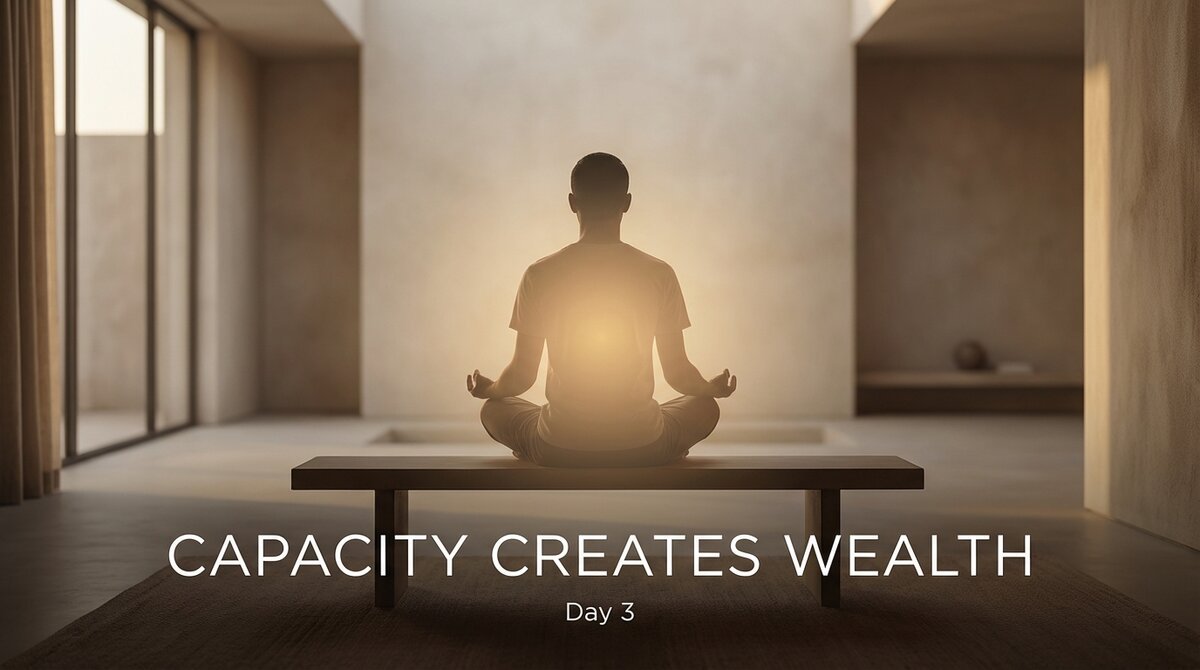 grounding practice for expanding financial capacity and wealth stability