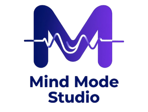 Official logo of Mind Mode Studio - Soul Frequency Lab for spiritual manifestation and subconscious reprogramming.